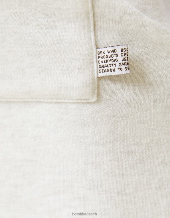 muži Bershka plyšové tepláky P88443270 oblečení Šedá