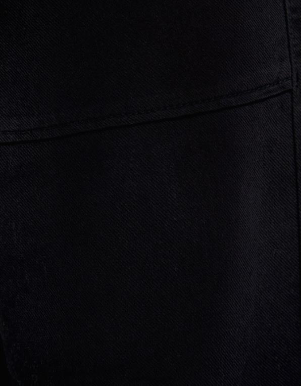 muži Bershka rustikální kalhoty volného střihu P88443214 oblečení Černá