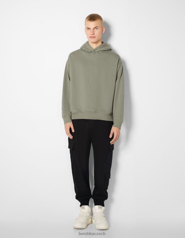 muži Bershka tenké cargo tepláky P88443224 oblečení Černá