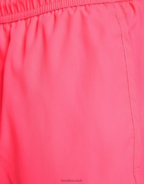 muži Bershka základní neonové kraťasy P88443389 oblečení fuchsie