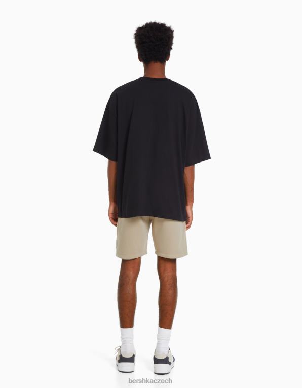 muži Bershka balení 2 plyšových bermud P88443377 oblečení vícebarevný