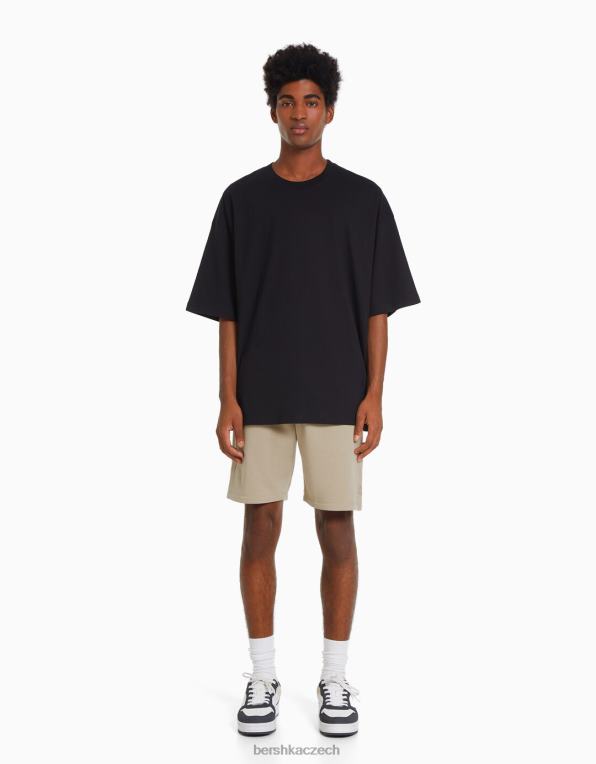 muži Bershka balení 2 plyšových bermud P88443377 oblečení vícebarevný