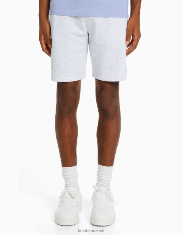 muži Bershka balení 2 plyšových bermud P88443379 oblečení vícebarevný