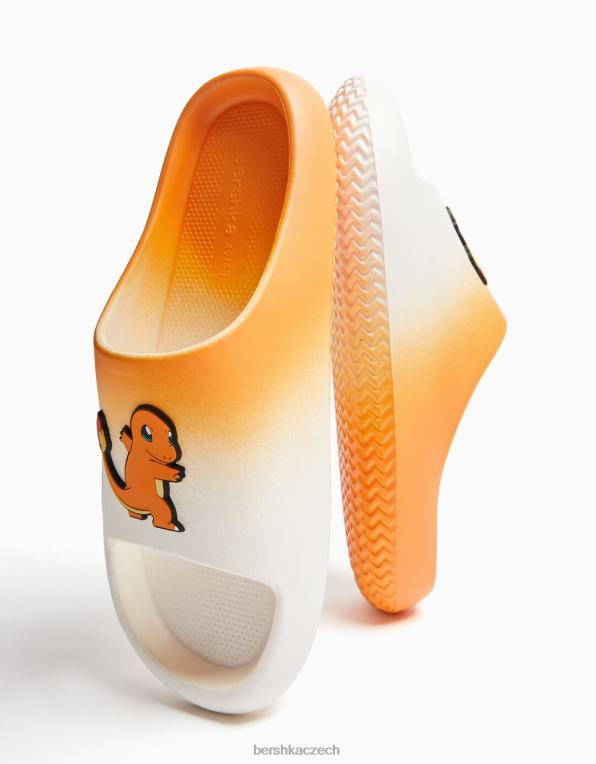 muži Bershka pokemon sandály P88443551 obuv vícebarevný