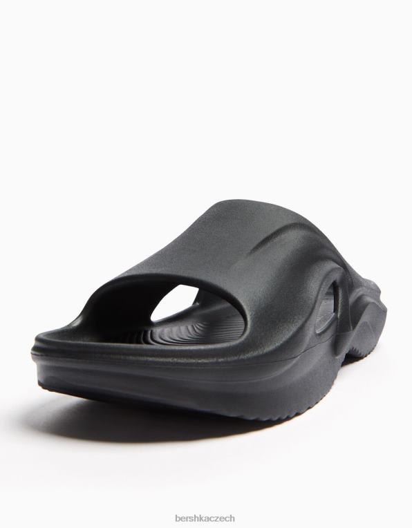 muži Bershka technické sandály P88443552 obuv Černá