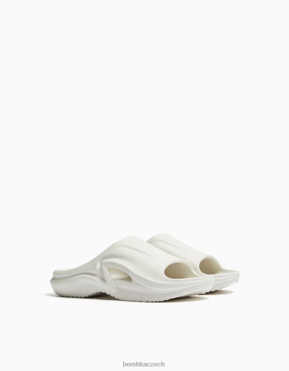 muži Bershka technické sandály P88443553 obuv bílý