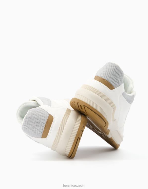 muži Bershka kontrastní tenisky P88443480 obuv modrý