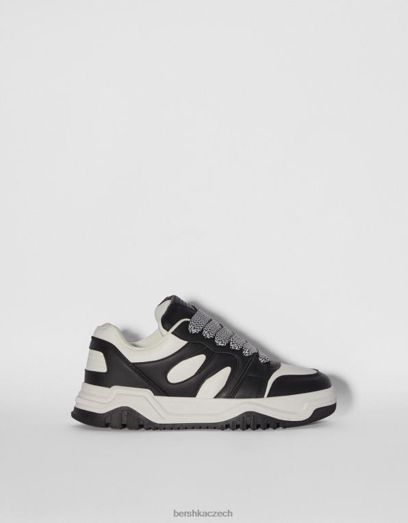 muži Bershka tlusté tenisky P88443494 obuv Černá