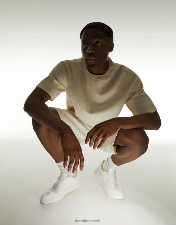 muži Bershka vícevrstvé tenisky P88443467 obuv bílý