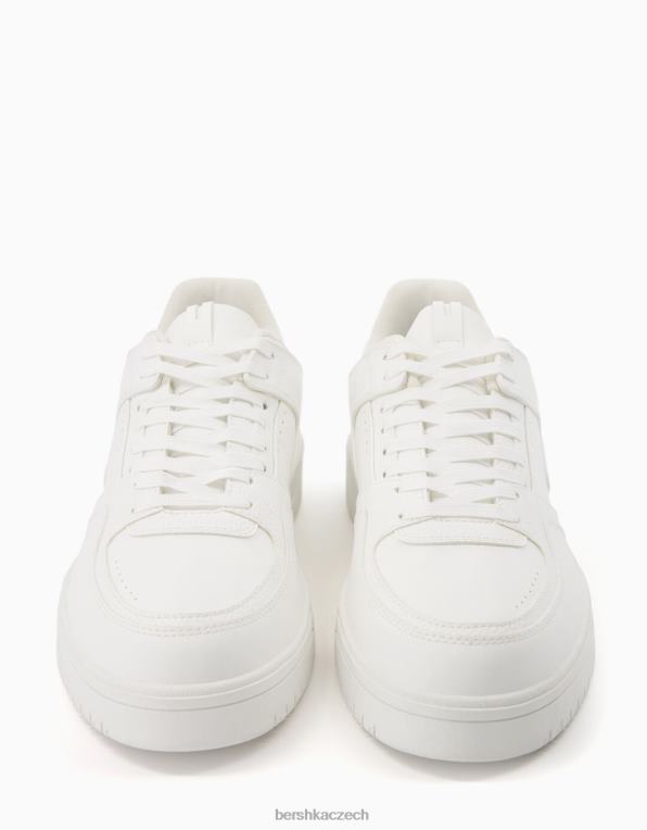 muži Bershka vícevrstvé tenisky P88443467 obuv bílý
