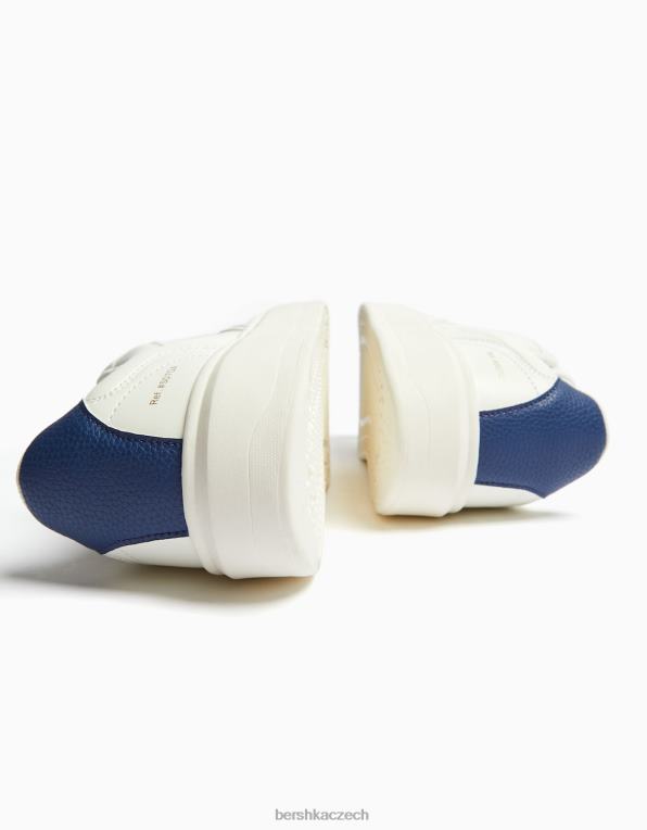 muži Bershka tenisky v retro stylu P88443442 obuv bílý