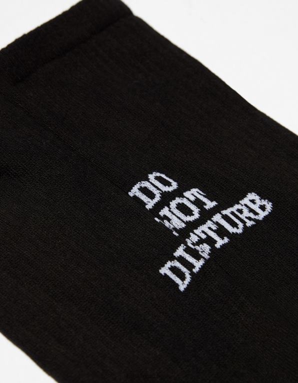 muži Bershka sada 3 ponožek s potiskem P88443418 Příslušenství bílý