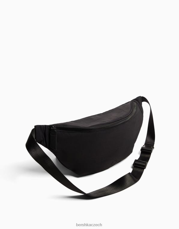 muži Bershka technický fanny pack P88443597 Příslušenství Černá