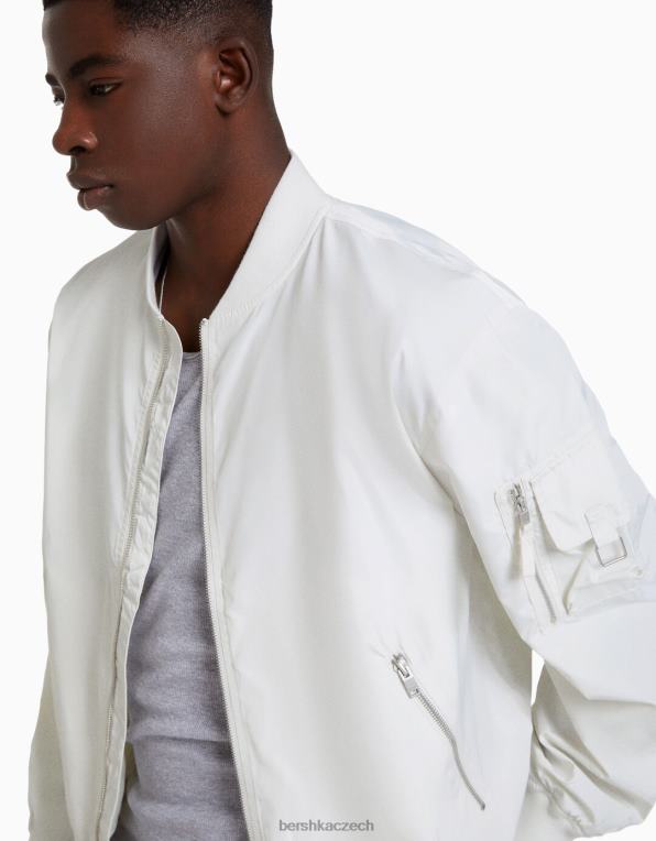 muži Bershka lehký technický bomber P88443042 oblečení výhradní