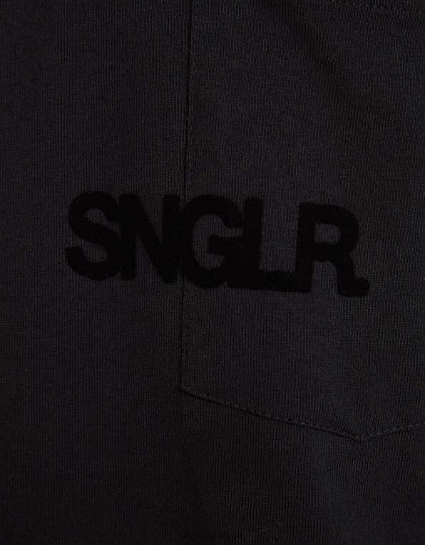 muži Bershka Tričko boxy s krátkým rukávem a kapsou P88442657 oblečení Černá