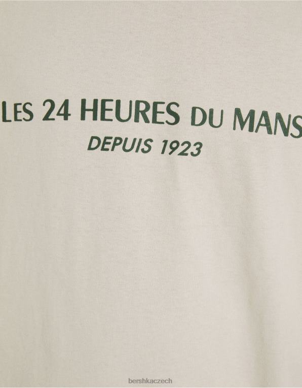 muži Bershka Tričko s krátkým rukávem 24h le regular fit P88442817 oblečení velbloud