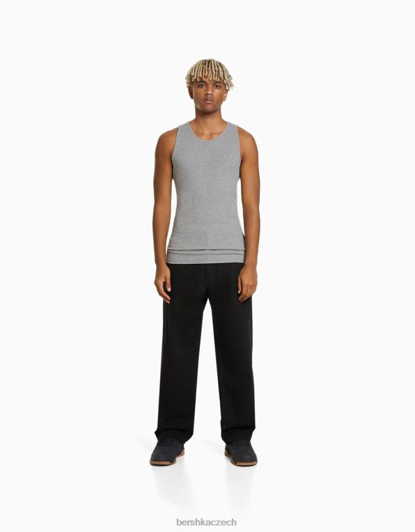 muži Bershka balení 2 tílek P88442804 oblečení vícebarevný