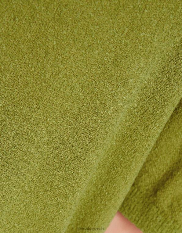 muži Bershka polokošile s krátkým rukávem P88442775 oblečení zelená