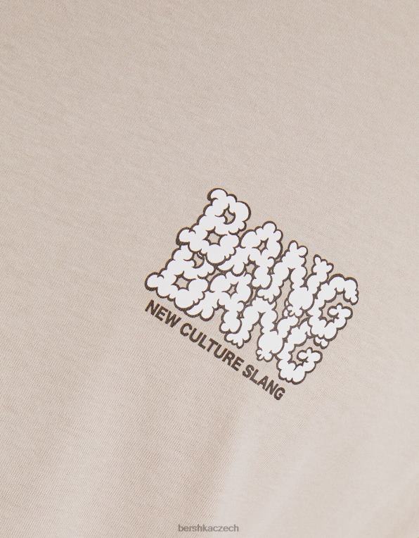 muži Bershka tričko bez rukávů ve střihu ve stavebním stylu P88442780 oblečení výhradní