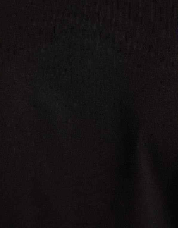 muži Bershka tričko s krátkým rukávem a vysokým výstřihem P88442739 oblečení Černá