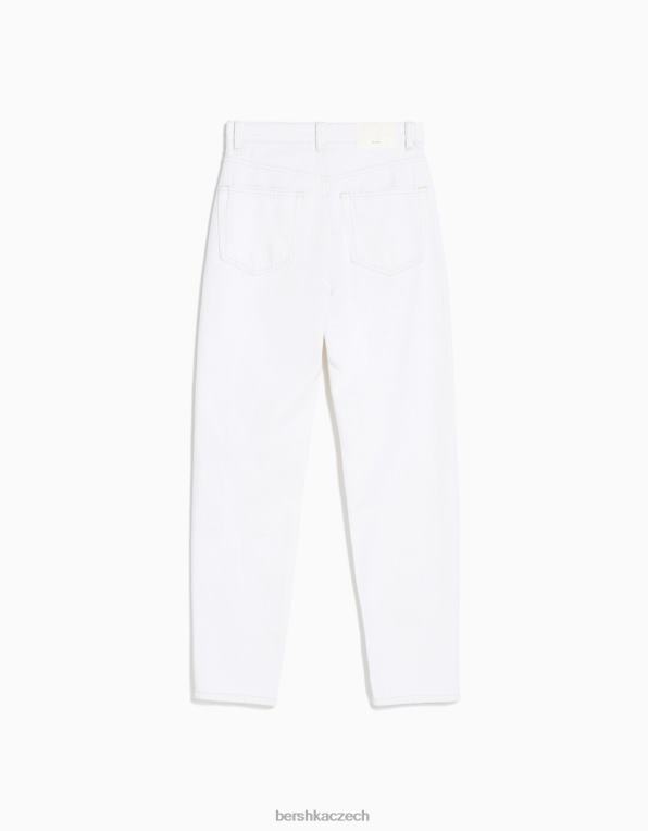 unisex Bershka máma džíny P88443940 oblečení bílý