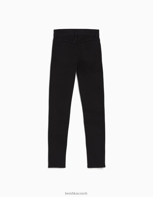 unisex Bershka push-up úzké džíny P88443972 oblečení Černá