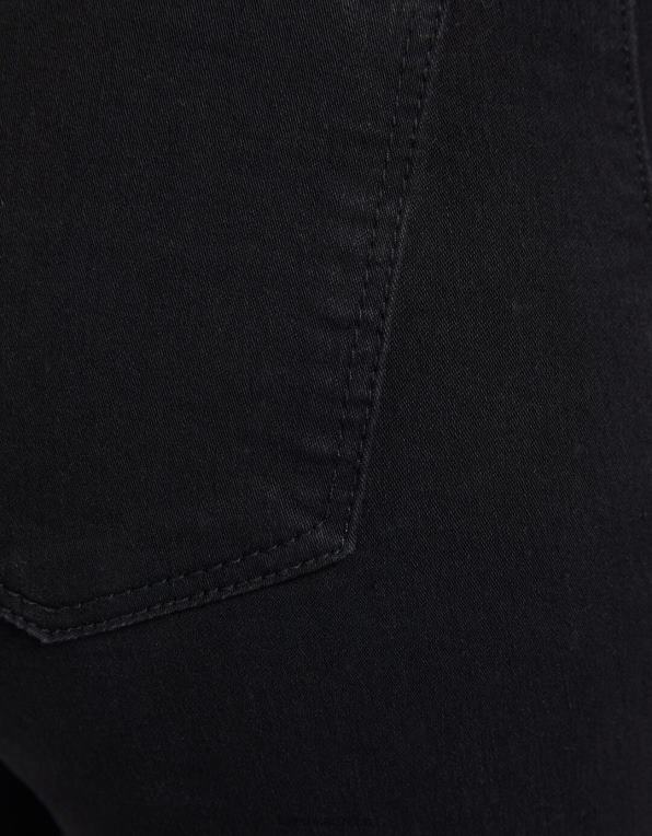 unisex Bershka super vysoké džínové legíny P88443936 oblečení Černá