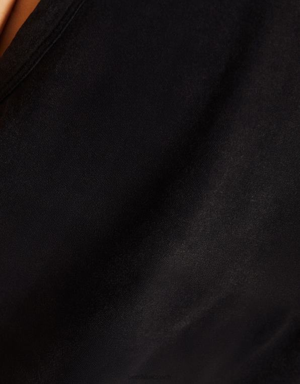 unisex Bershka metalické tričko bez rukávů P88443695 oblečení Šedá