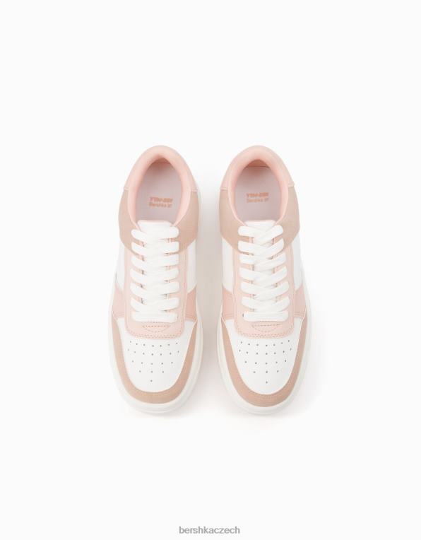 unisex Bershka kontrastní tenisky na platformě P88444176 obuv jiný