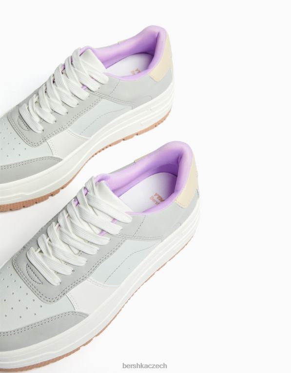 unisex Bershka kontrastní tenisky na platformě P88444177 obuv vícebarevný