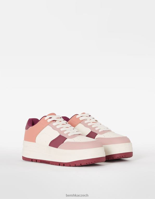 unisex Bershka kontrastní tenisky na platformě P88444178 obuv vícebarevný