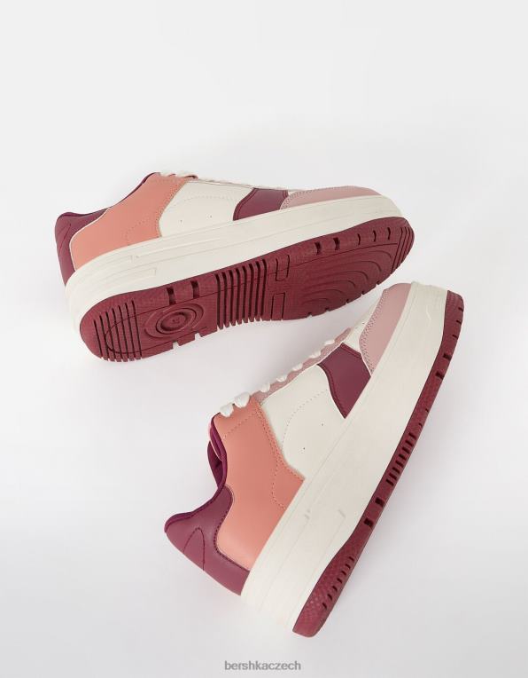 unisex Bershka kontrastní tenisky na platformě P88444178 obuv vícebarevný