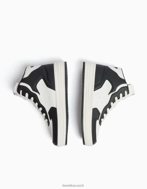 unisex Bershka kontrastní vysoké tenisky P88444182 obuv vícebarevný