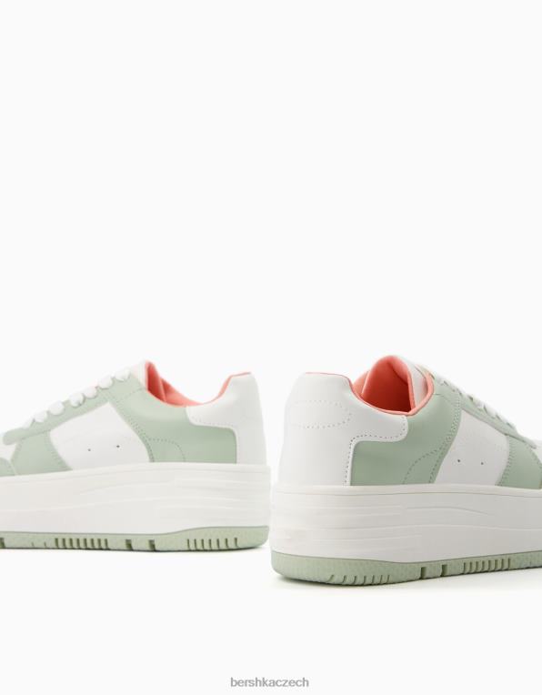 unisex Bershka tenisky s kontrastní platformou P88444175 obuv vícebarevný