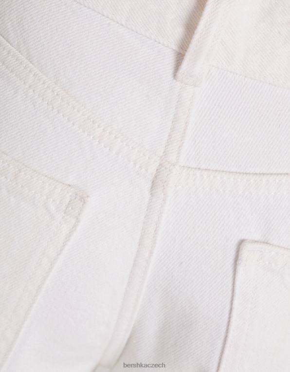 ženy Bershka roztrhané široké džíny z 90. let P88441525 oblečení bílý