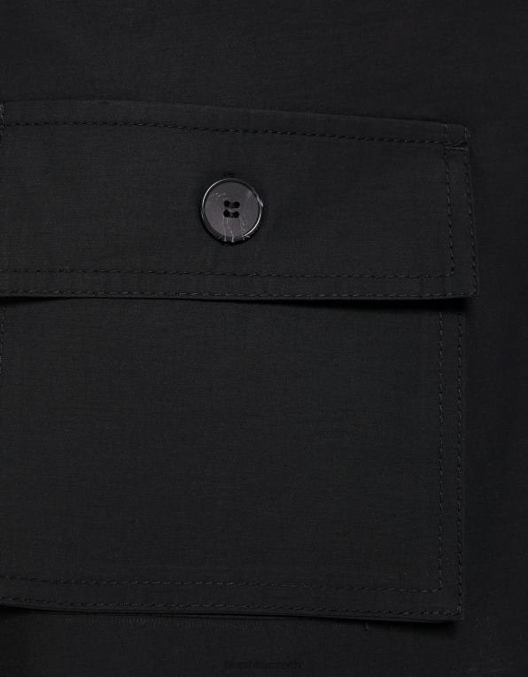 ženy Bershka zabalit náklad skort P88441390 oblečení Černá