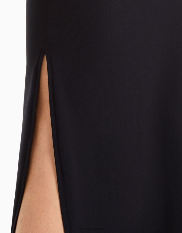 ženy Bershka dlouhá sukně P88441610 oblečení výhradní