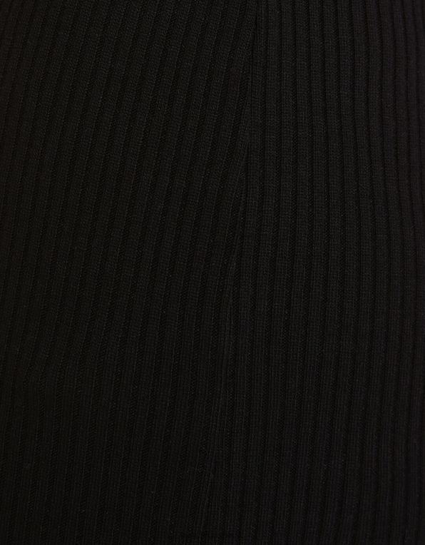 ženy Bershka žebrovaná midi sukně P88441631 oblečení jiný