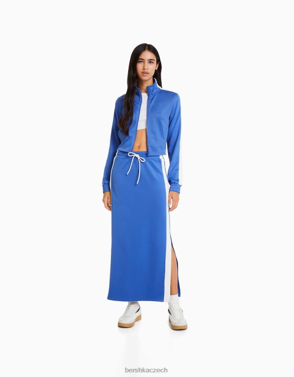 ženy Bershka retro pruhovaná midi sukně P88441668 oblečení jiný