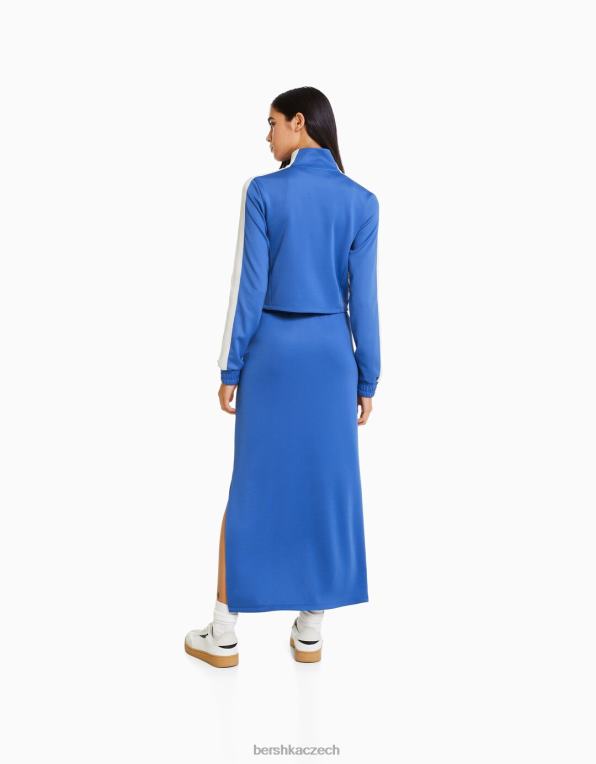 ženy Bershka retro pruhovaná midi sukně P88441668 oblečení jiný