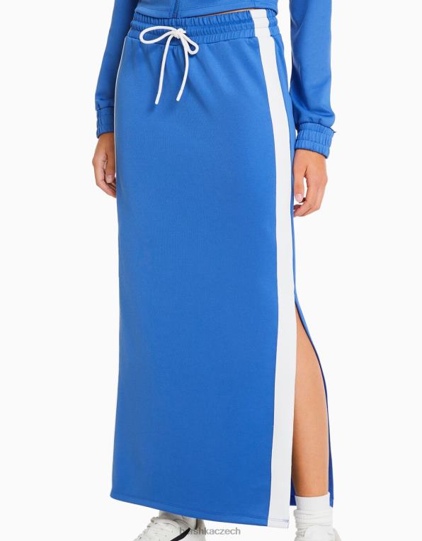 ženy Bershka retro pruhovaná midi sukně P88441668 oblečení jiný