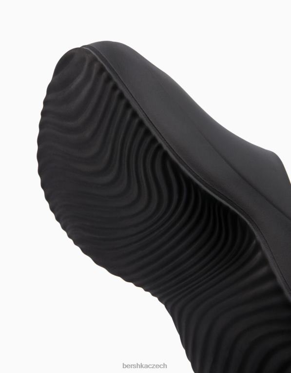 ženy Bershka pogumované sandály na platformě P88442222 obuv Černá