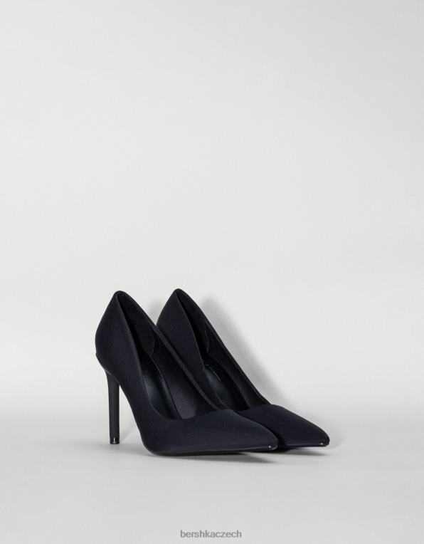 ženy Bershka boty na vysokém podpatku P88442244 obuv Černá