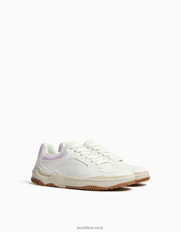 ženy Bershka kontrastní síťované tenisky s barevnými detaily P88442114 obuv jiný