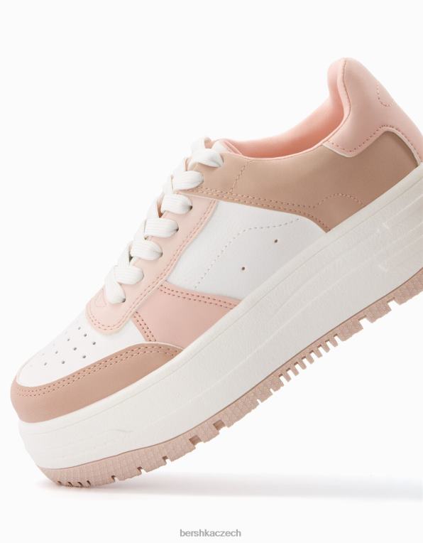 ženy Bershka kontrastní tenisky na platformě P88442079 obuv jiný