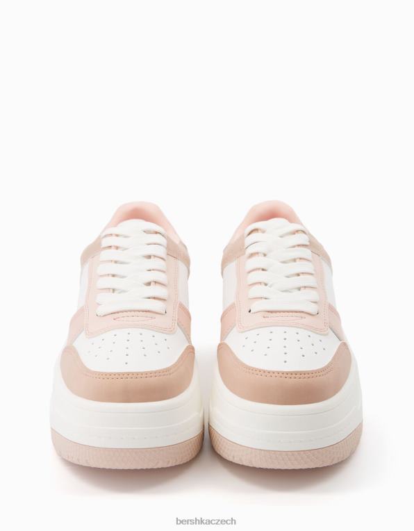 ženy Bershka kontrastní tenisky na platformě P88442080 obuv jiný