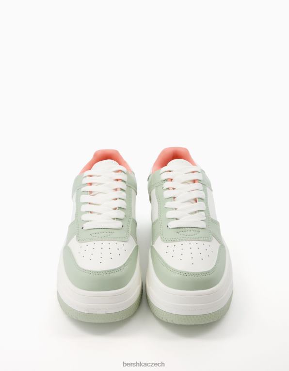 ženy Bershka kontrastní tenisky na platformě P88442081 obuv vícebarevný