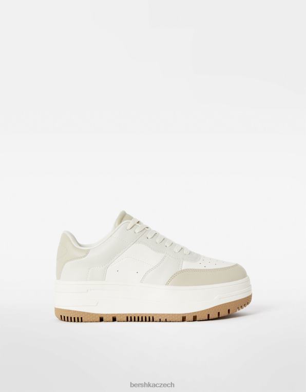 ženy Bershka kontrastní tenisky na platformě P88442084 obuv vícebarevný