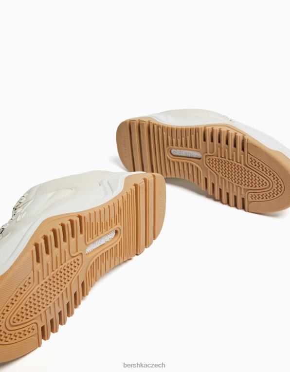 ženy Bershka tlusté tenisky P88442099 obuv písek