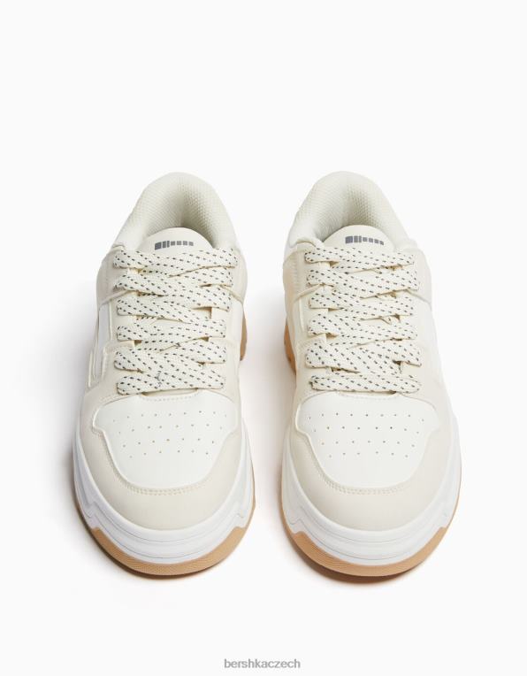 ženy Bershka tlusté tenisky P88442099 obuv písek
